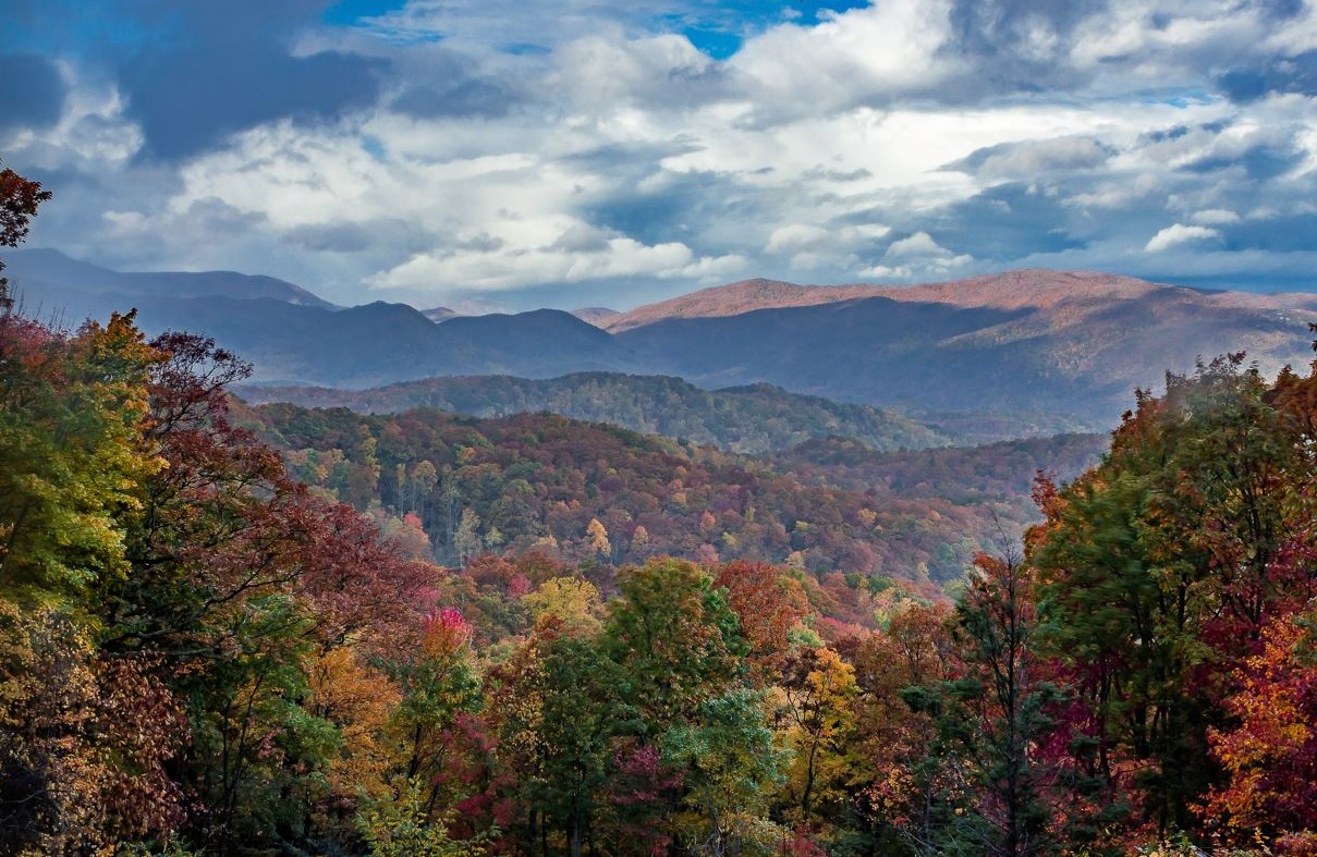 Smoky Mountains fall foliage