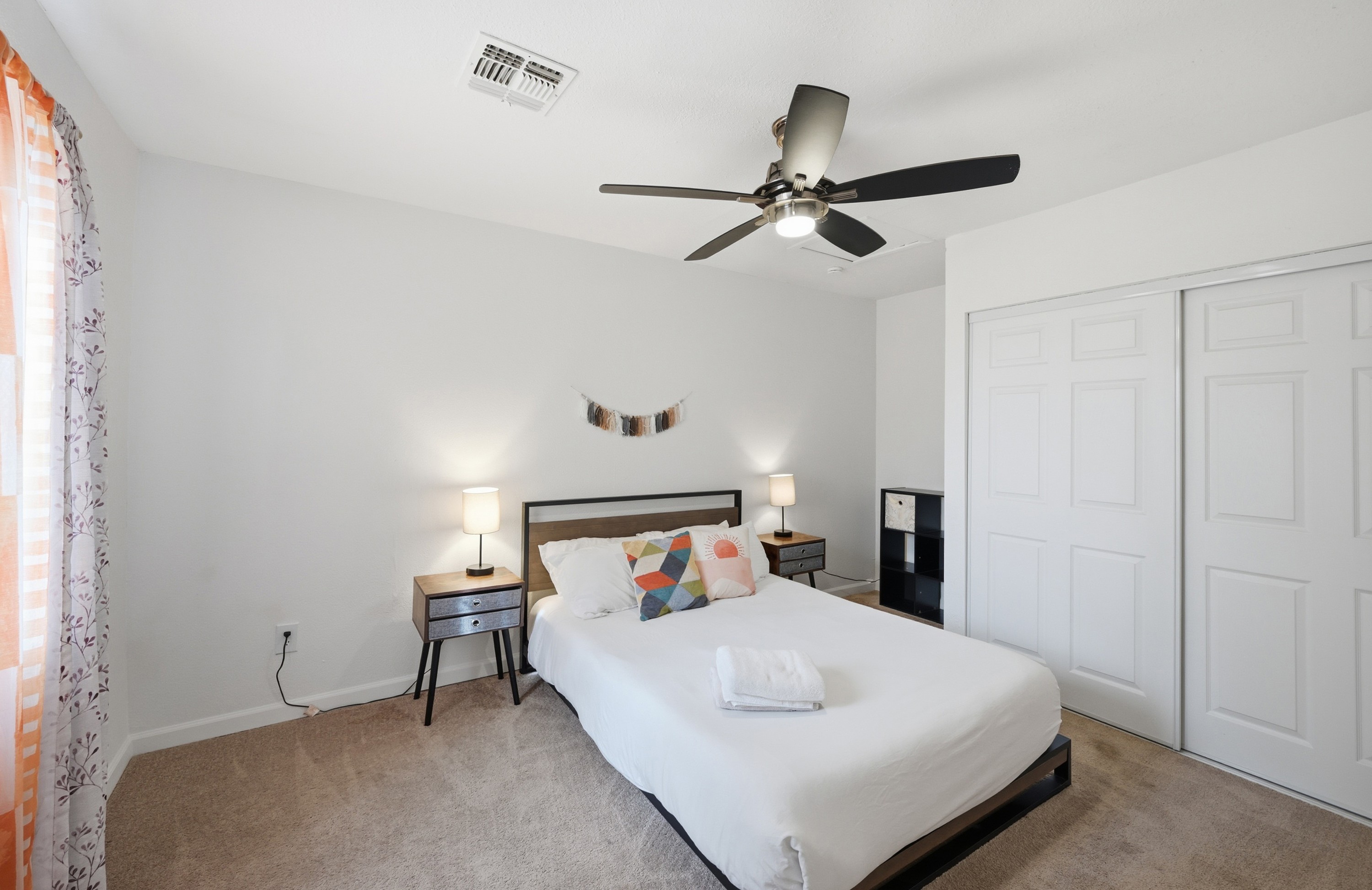 Desert-inspired bedroom