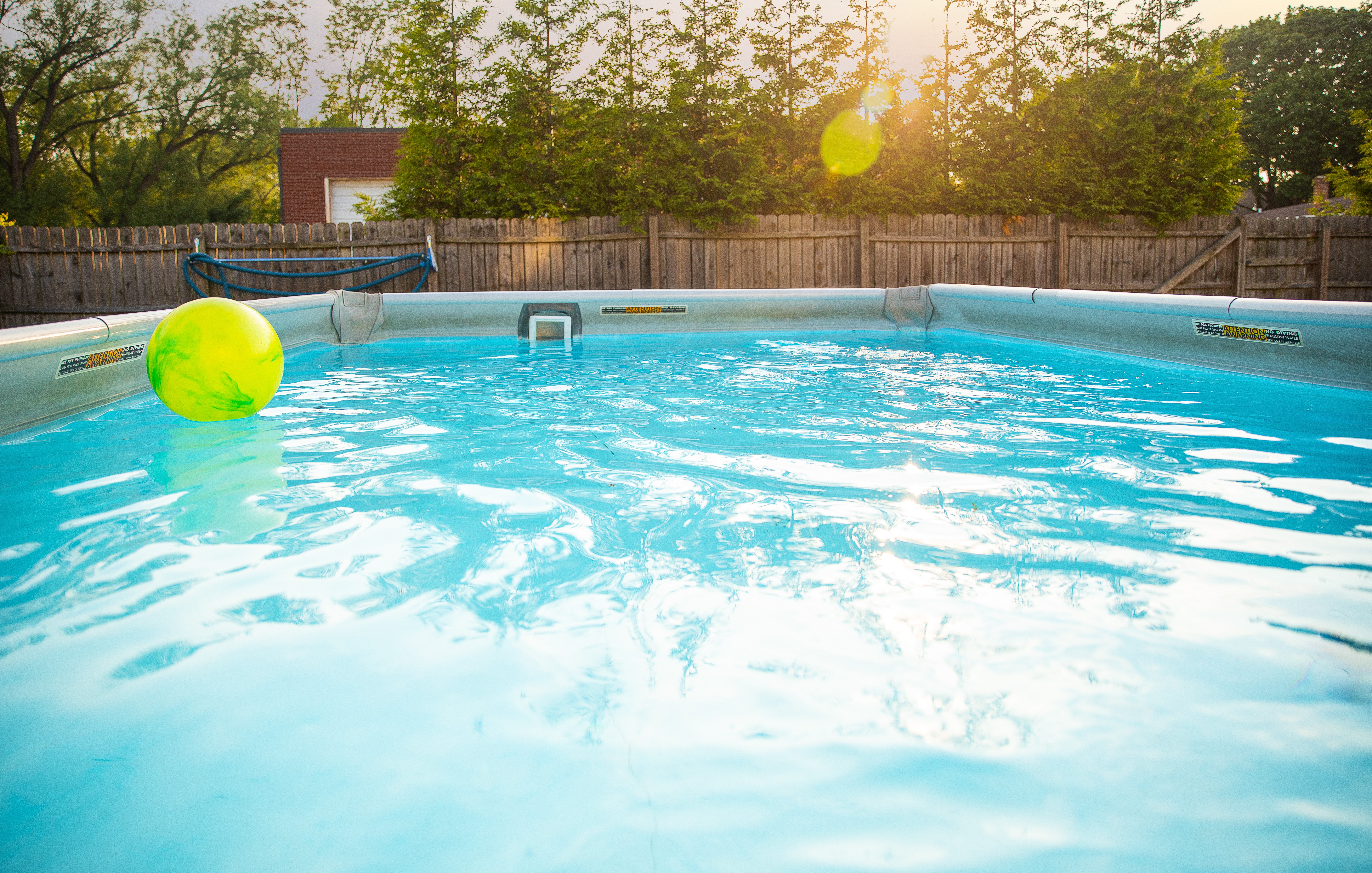 Whispering Waves heated outdoor pool