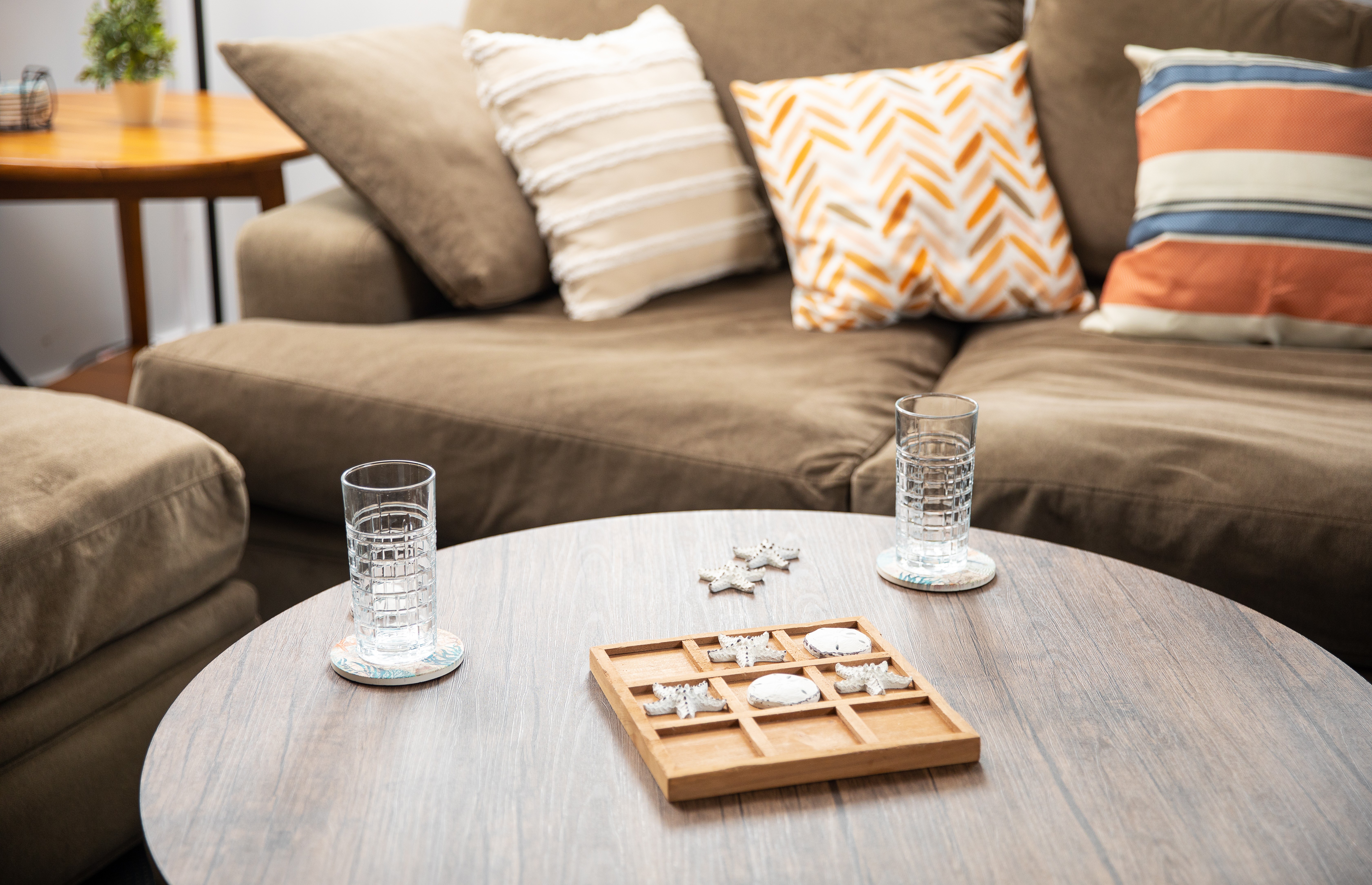 Oversized sectional sofa living room