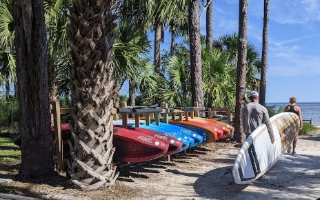 Kayaking St. Joseph Bay